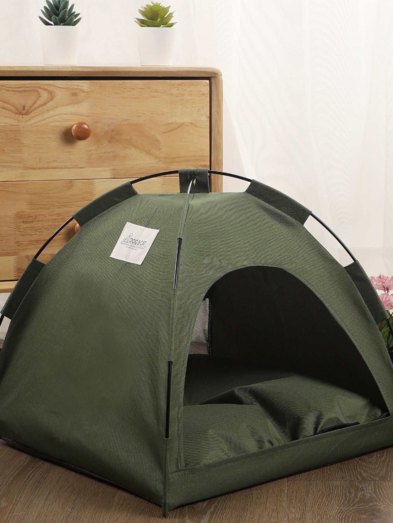 PETZZ Hondentent - Ideale hondenmand voor binnen én buiten - WOEF Hondenhoek.com dé online winkel voor hond en baasje Anny Shah