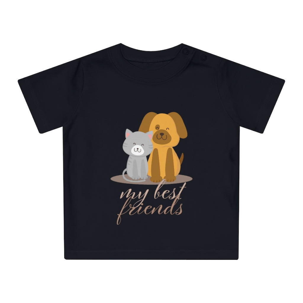 Best Friends Baby T-shirt - Baby en Kinderkleding - Hondenhoek.com