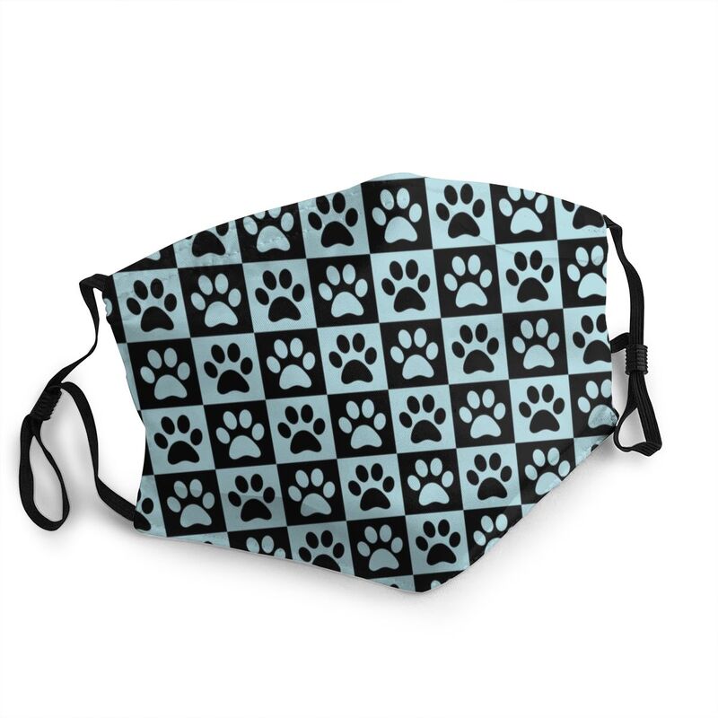 PETZZ™ Mondmasker met Hondenpootjes print