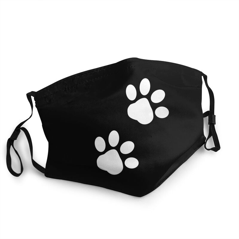 PETZZ™ Mondmasker met Hondenpootjes print