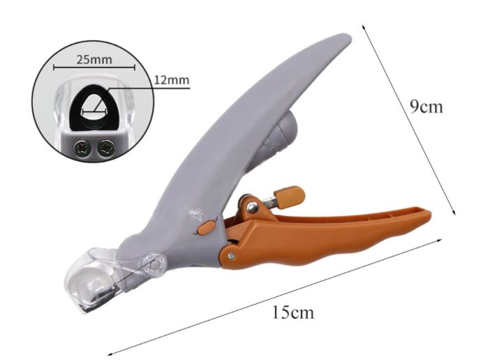 PETZZ™ Nagelknipper met LED licht
