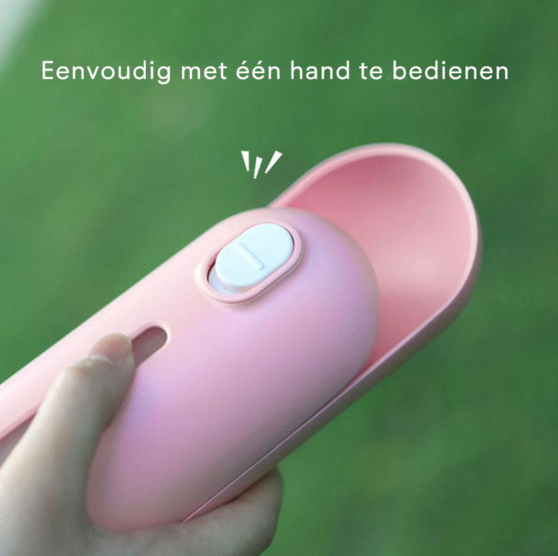 PETZZ Slimme Draagbare Mini Waterfles - Online Hondenwinkel - WOEF