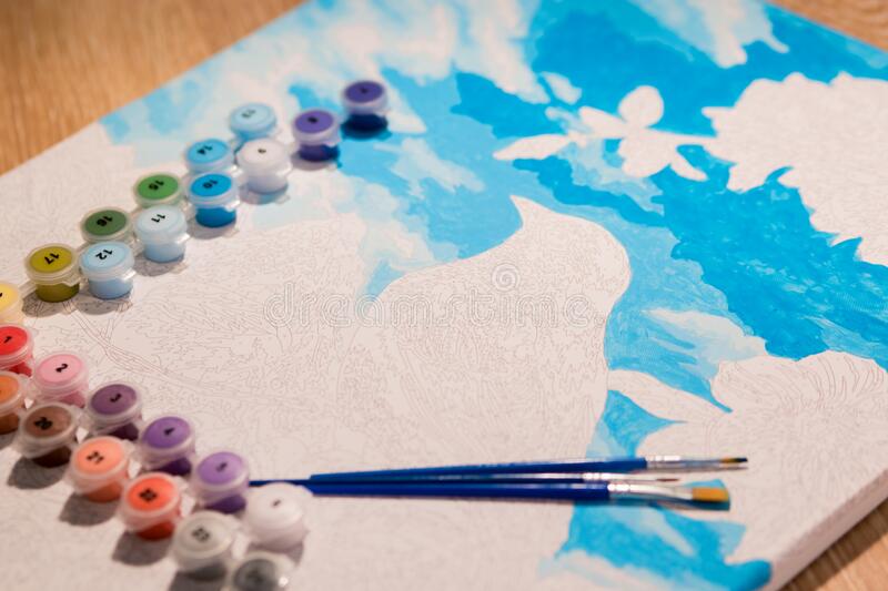 PETZZ Painting by Numbers - Verf uw Hond - Lockdown Inspiratie - Hondenhoek WOEF Boetiek