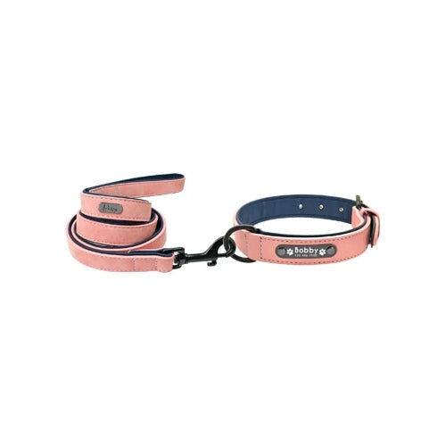 Gepersonaliseerde Lederen Halsband - Honden Halsband - Hondenhoek