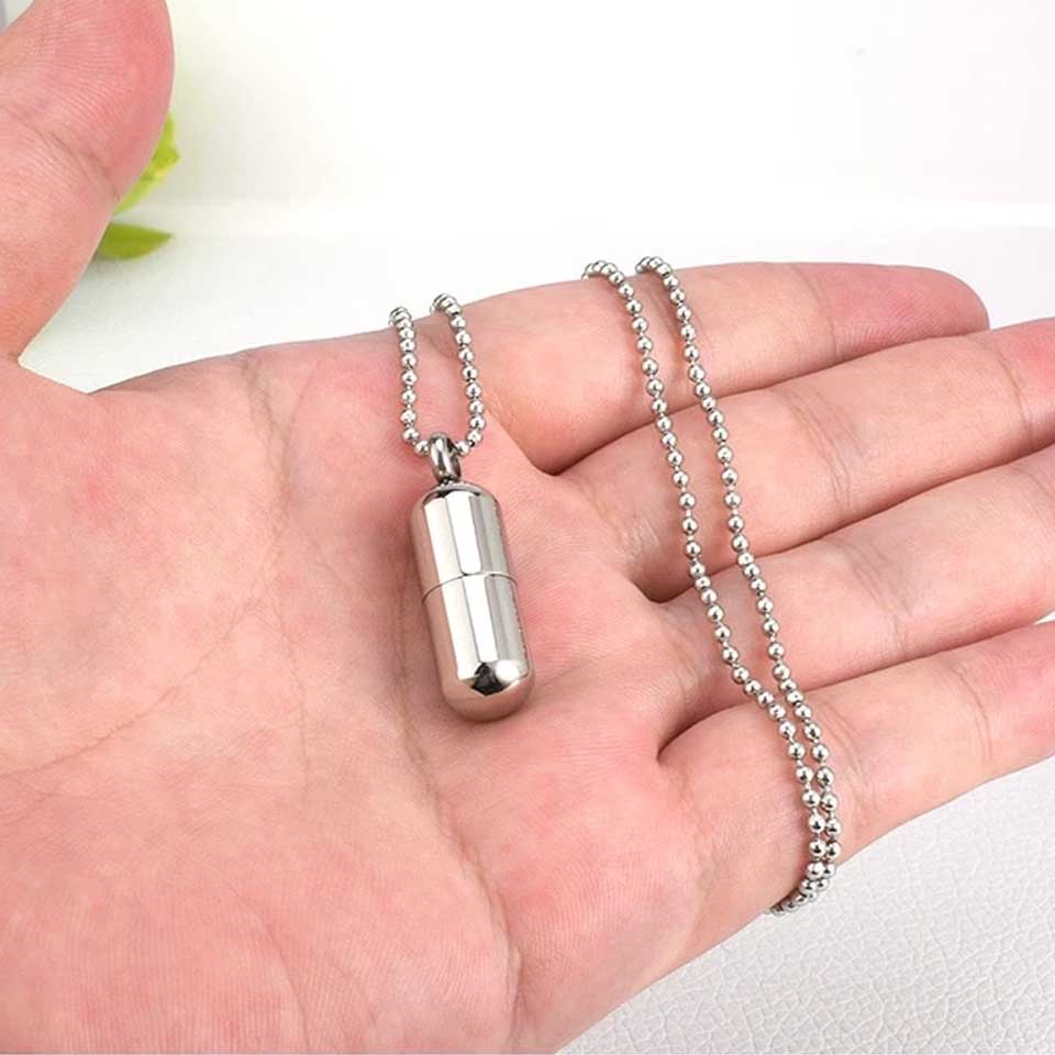 Herdenk Ketting met Urn - Herdenk uw Hond om uw Nek - Hondenhoek