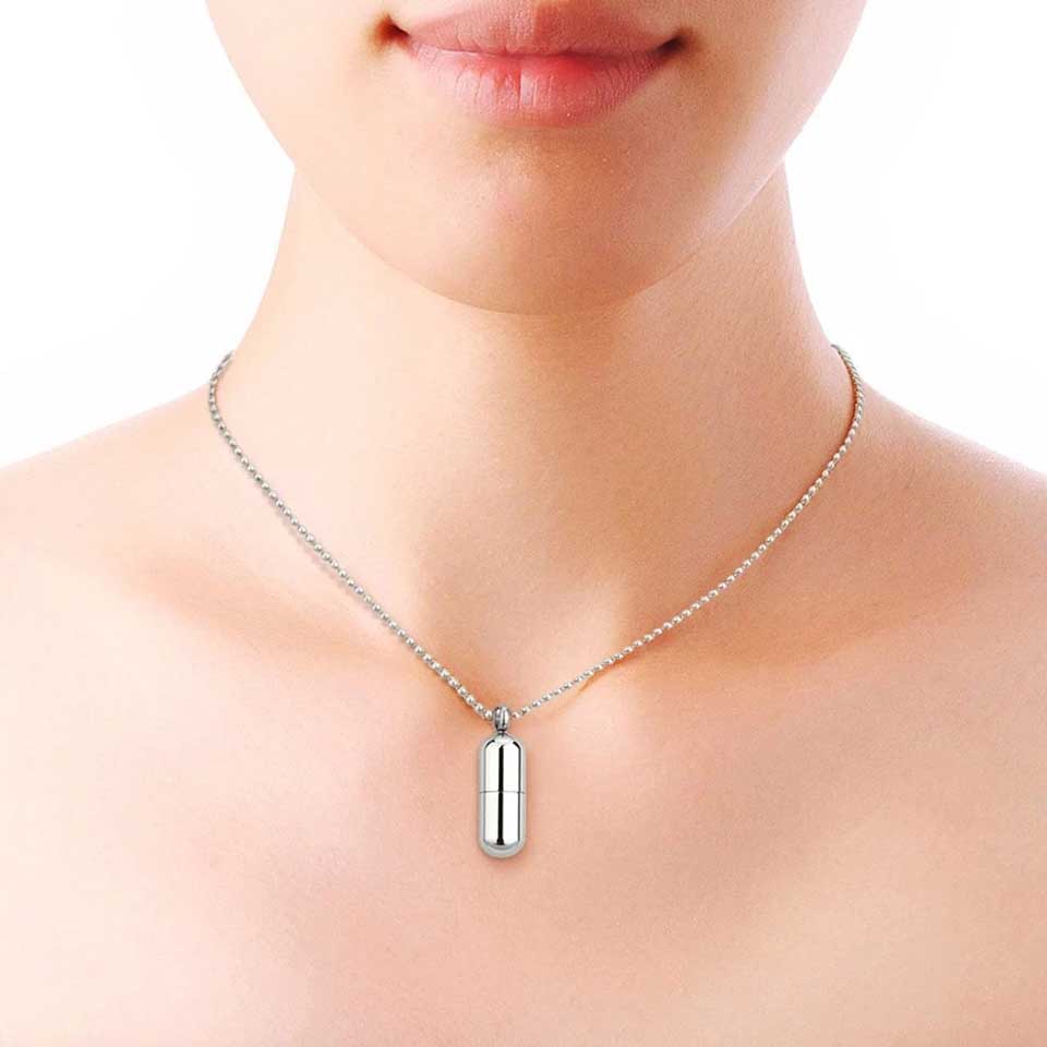 Herdenk Ketting met Urn - Herdenk uw Hond om uw Nek - Hondenhoek