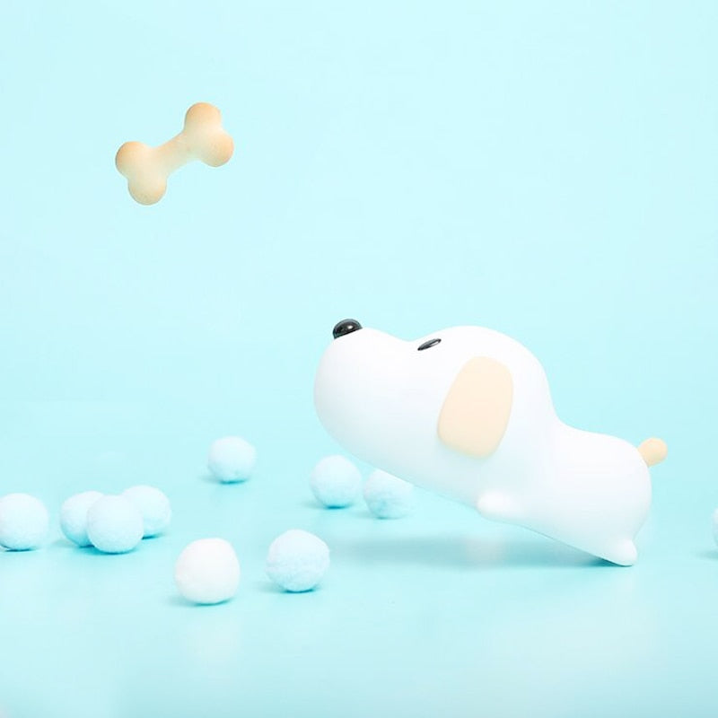 SiliconBuddy Schattige Hondenlamp - Mooie Kinderkamer - WOEF Boetiek