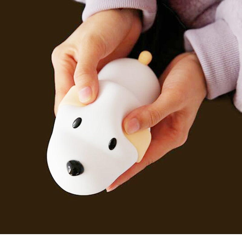 SiliconBuddy Schattige Hondenlamp - Mooie Kinderkamer - WOEF Boetiek