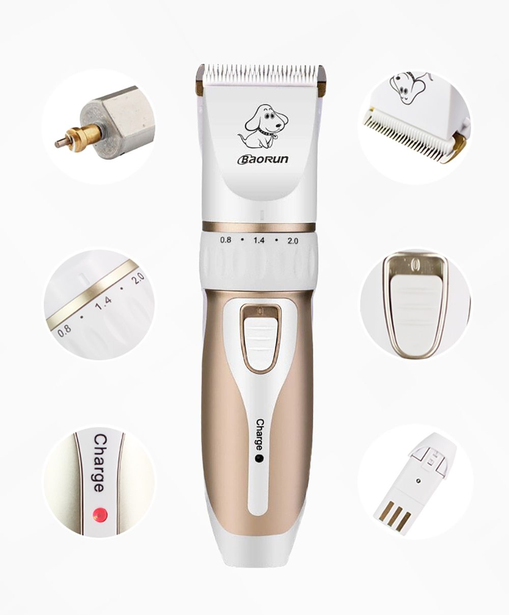 Baorun Silent Tondeuse - Honden Haren Vacht Trimmer - Hondenhoek
