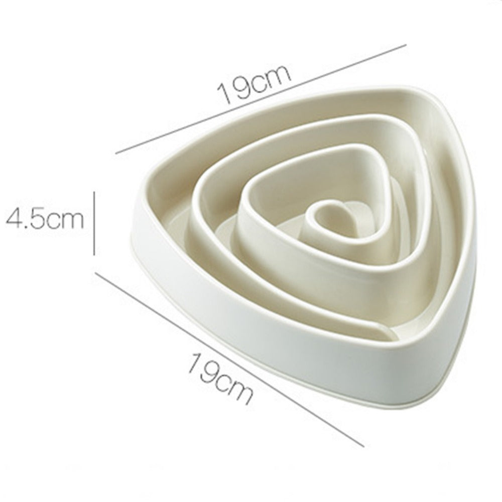 PETZZ Diamant Anti-Schrok Voederbak - Heerlijk Eten - Hondenhoek