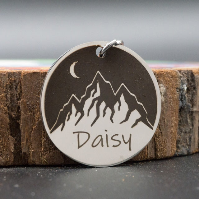 PETZZ Deluxe Gepersonaliseerde Stylish Naambadge - Hondenhoek.com