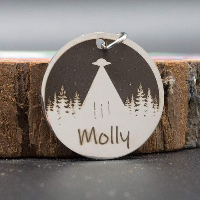 PETZZ Deluxe Gepersonaliseerde Stylish Naambadge - Hondenhoek.com