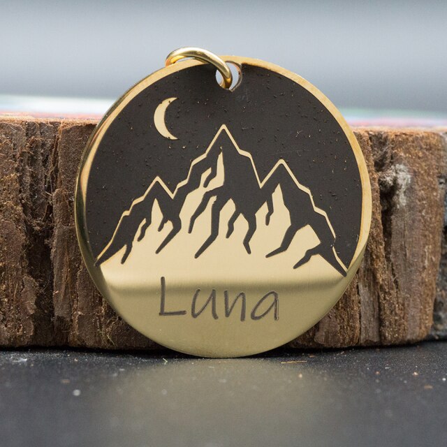 PETZZ Deluxe Gepersonaliseerde Stylish Naambadge - Hondenhoek.com