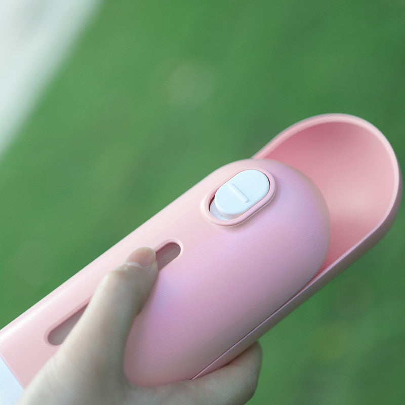 PETZZ Slimme Draagbare Mini Waterfles - Online Hondenwinkel - WOEF