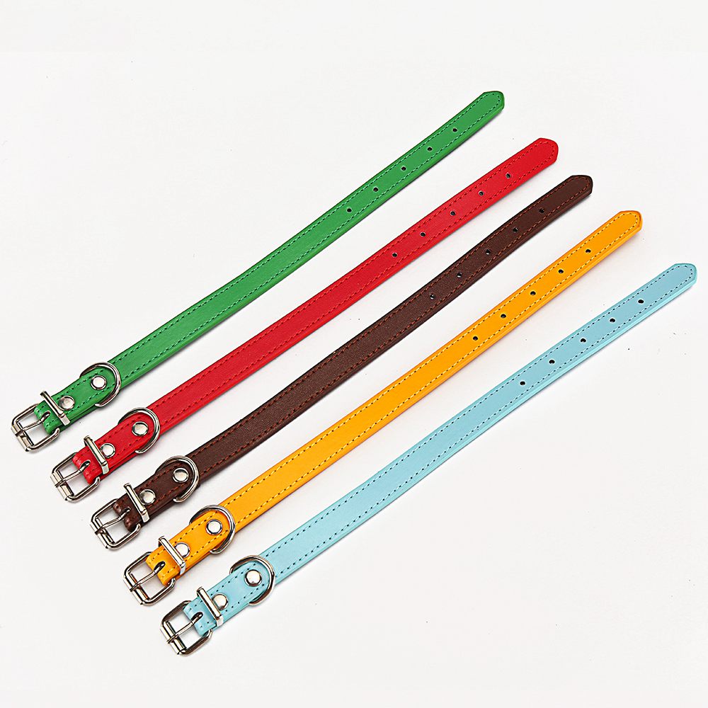 Kleurrijke Honden Halsband - Riemen voor kleine hondjes - WOEF Boetiek