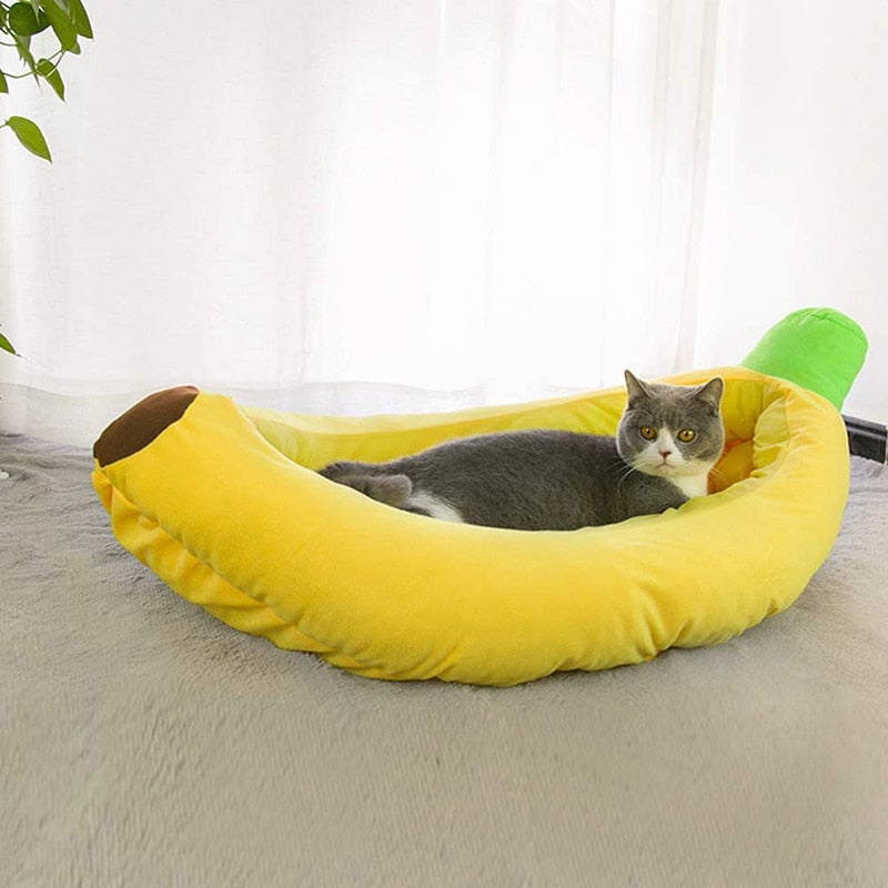 Bananen Hondenbed - Heerlijk Slapen - Manden Online bij de Hondenhoek