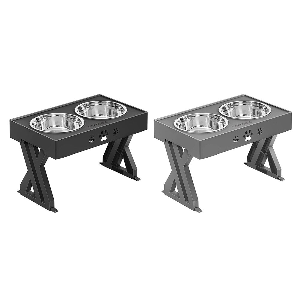 Verstelbare Eetbak - Ideaal voor oudere honden en puppy - Hondenhoek