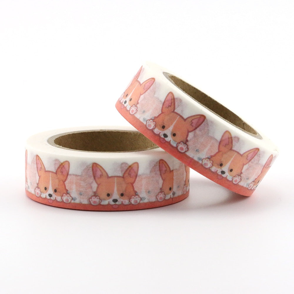 Decoratieve Tape met Corgi Print - Accessoires & meer - Hondenhoek.com