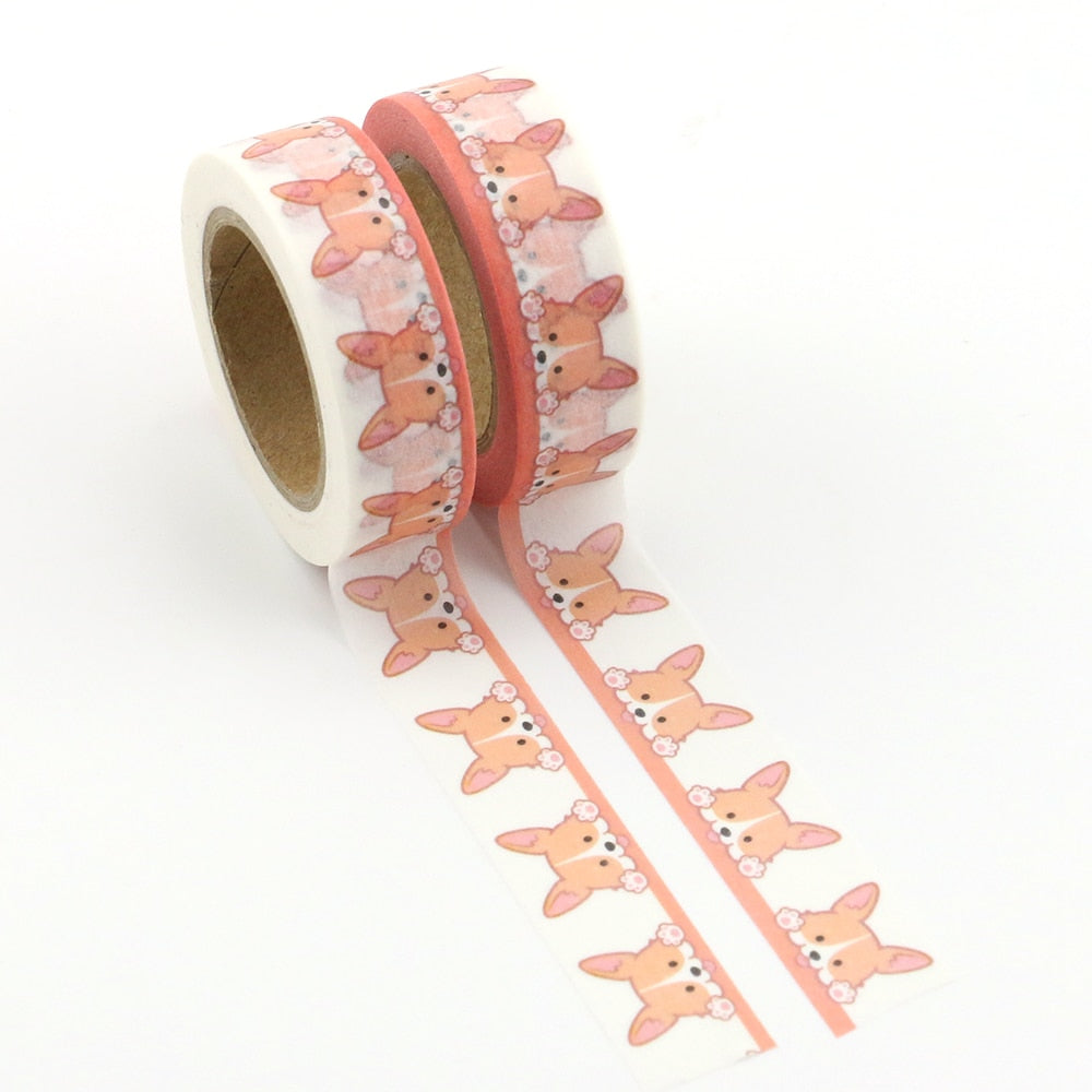 Decoratieve Tape met Corgi Print - Accessoires & meer - Hondenhoek.com