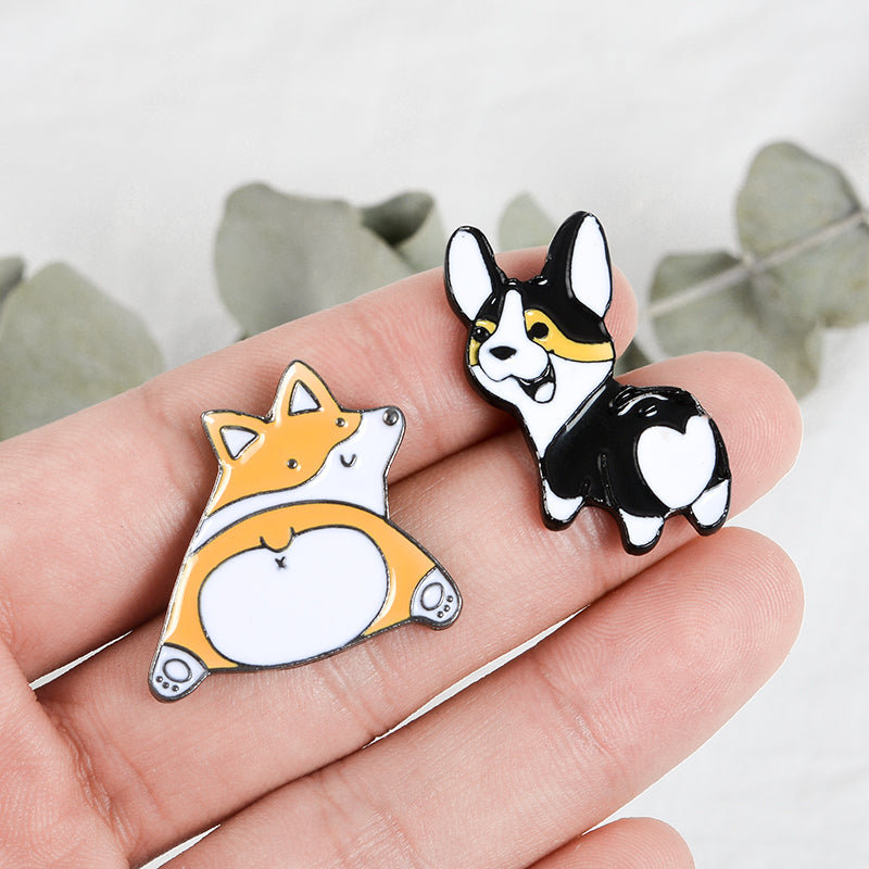 Doggo Corgi Pin voor Kleding - Toffe Items voor Baasjes - Hondenhoek