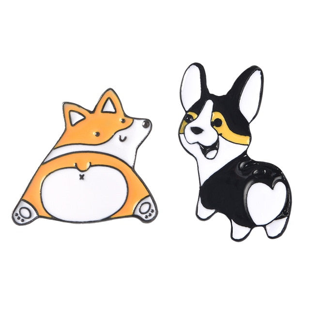 Doggo Corgi Pin voor Kleding - Toffe Items voor Baasjes - Hondenhoek