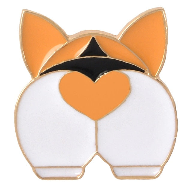 Doggo Corgi Pin voor Kleding - Toffe Items voor Baasjes - Hondenhoek