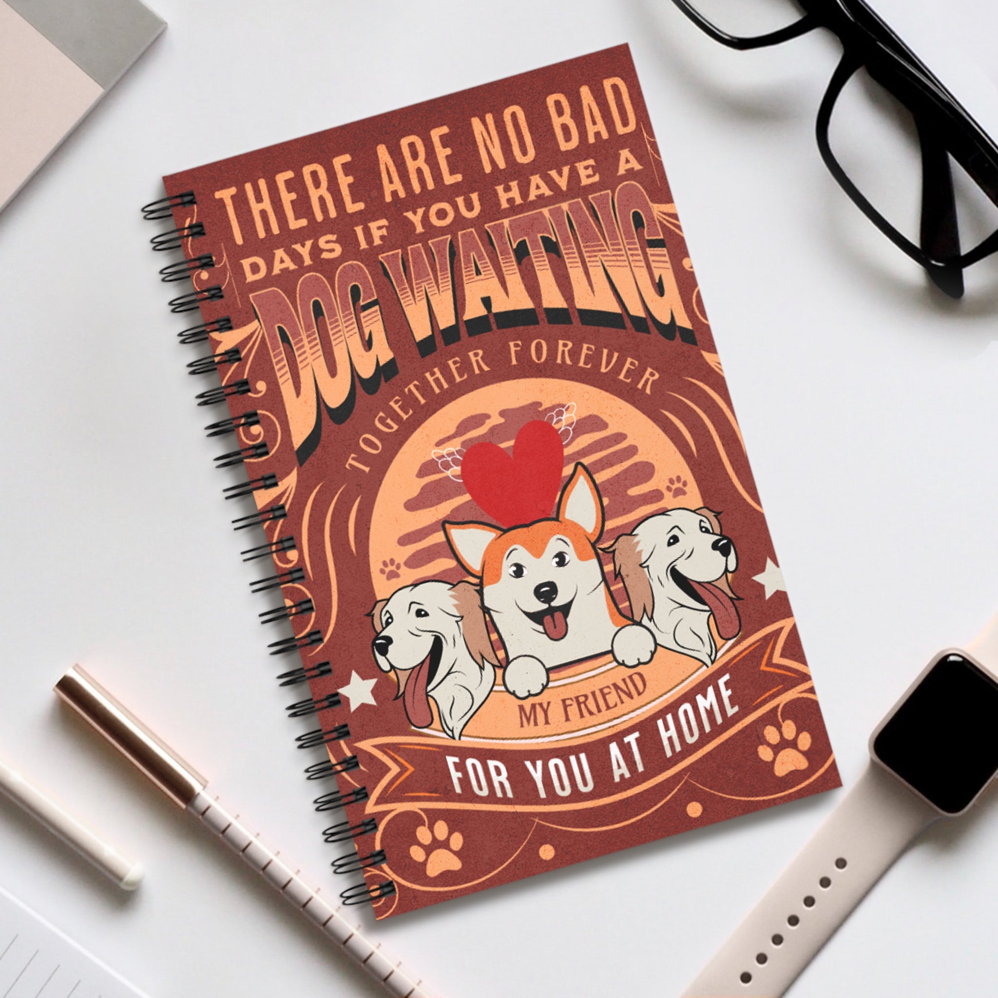 Ring binder with nice print