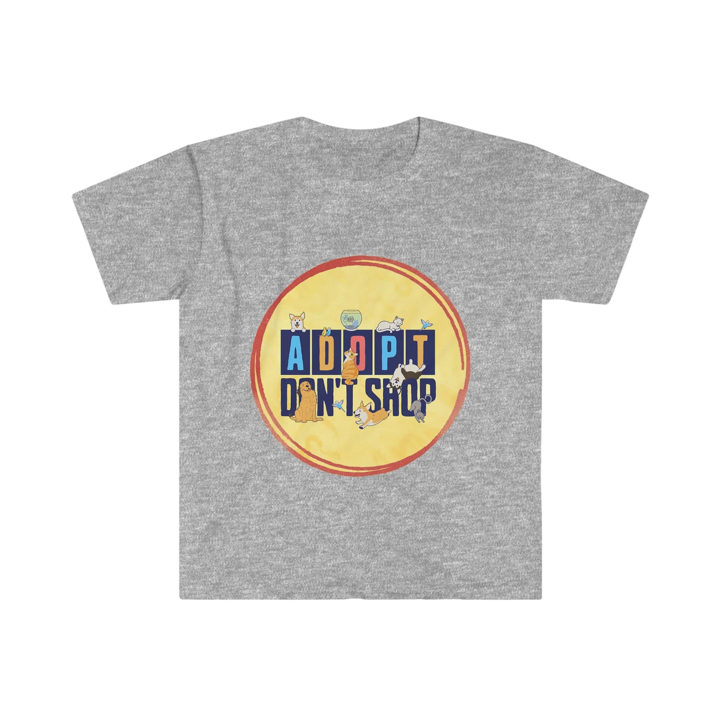 Don't Shop, Adopt Unisex T-Shirt