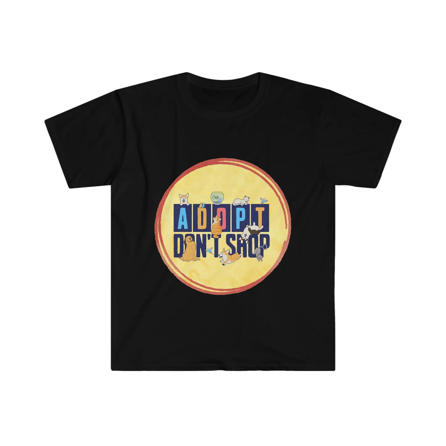 Don't Shop, Adopt Unisex T-Shirt