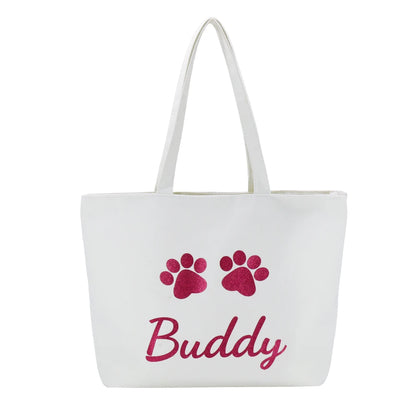 49437621322057Gepersonaliseerde Canvas Tas - Ideale cadeaus - Hondenhoek Online Shop winkel voor hond en baasje!