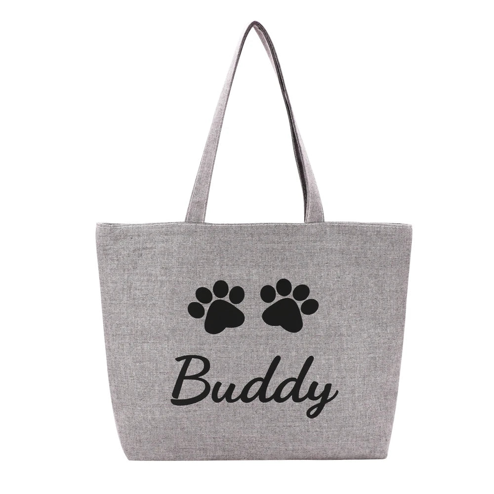 49437621387593Gepersonaliseerde Canvas Tas - Ideale cadeaus - Hondenhoek Online Shop winkel voor hond en baasje!