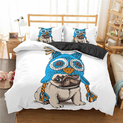 PETZZ™ Cartoon Dog Duvet Cover