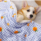 PETZZ Premium Fleecedeken - Warme winter - Dekens en manden - WOEF Hondenhoek Hondenhoek.com de online winkel voor hond en baasje