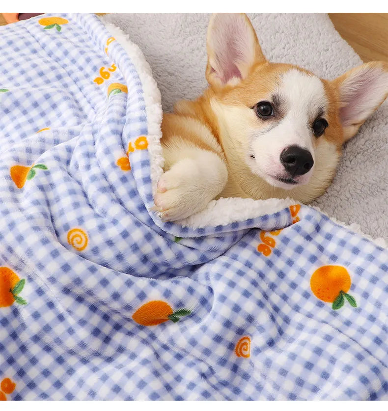 PETZZ Premium Fleecedeken - Warme winter - Dekens en manden - WOEF Hondenhoek Hondenhoek.com de online winkel voor hond en baasje
