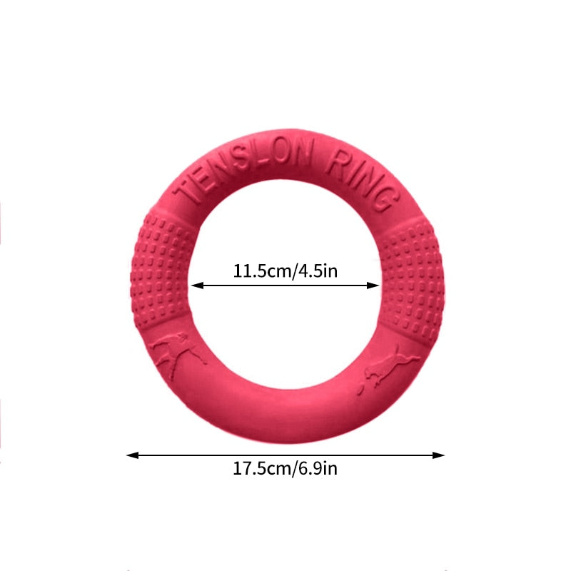 PETZZ™ Rubberen Ring - Eindeloos Speelplezier - Interactief Speelgoed