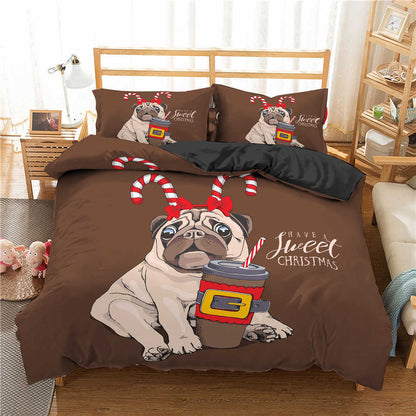 PETZZ™ Cartoon Dog Duvet Cover