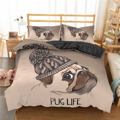 PETZZ™ Cartoon Dog Duvet Cover
