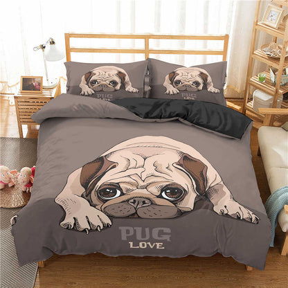 PETZZ™ Cartoon Dog Duvet Cover