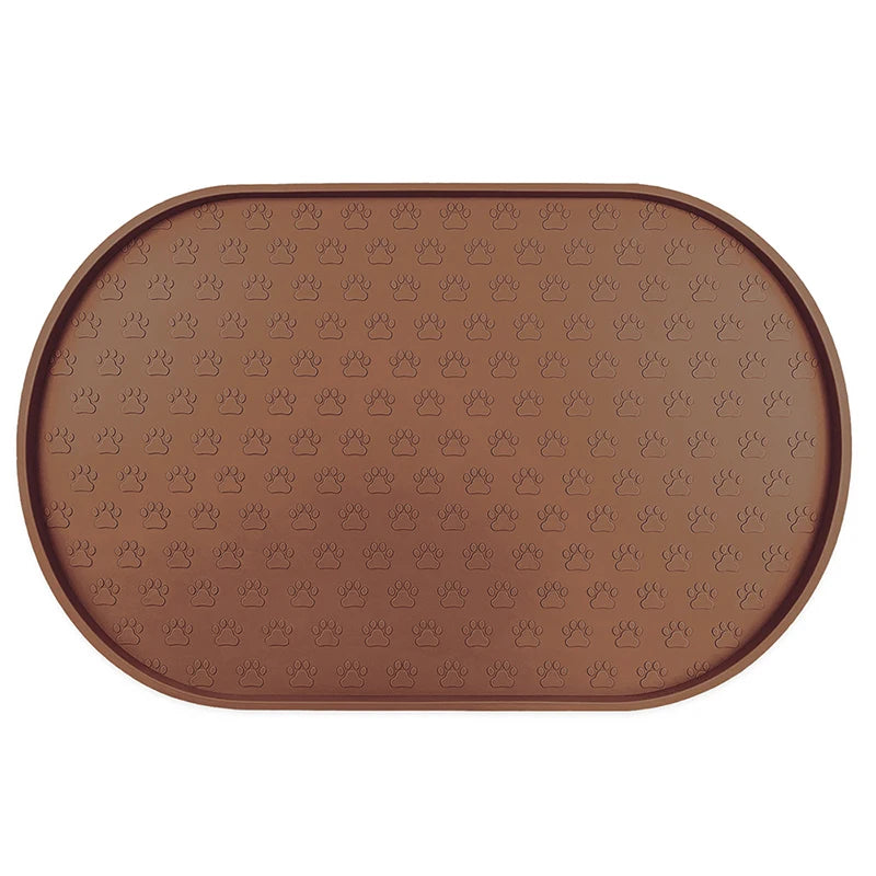 PETZZ Ovale Anti-Mors Placemat - Voederbak Oplossing - Hondenhoek.com