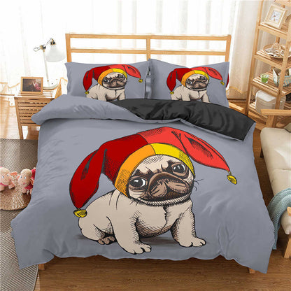 PETZZ™ Cartoon Dog Duvet Cover