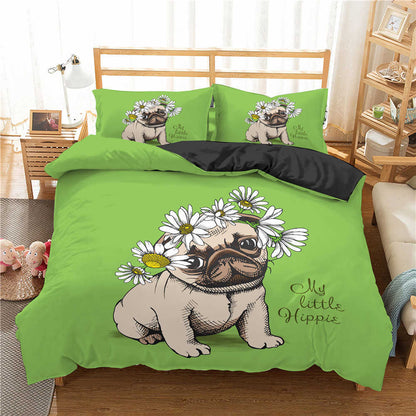 PETZZ™ Cartoon Dog Duvet Cover