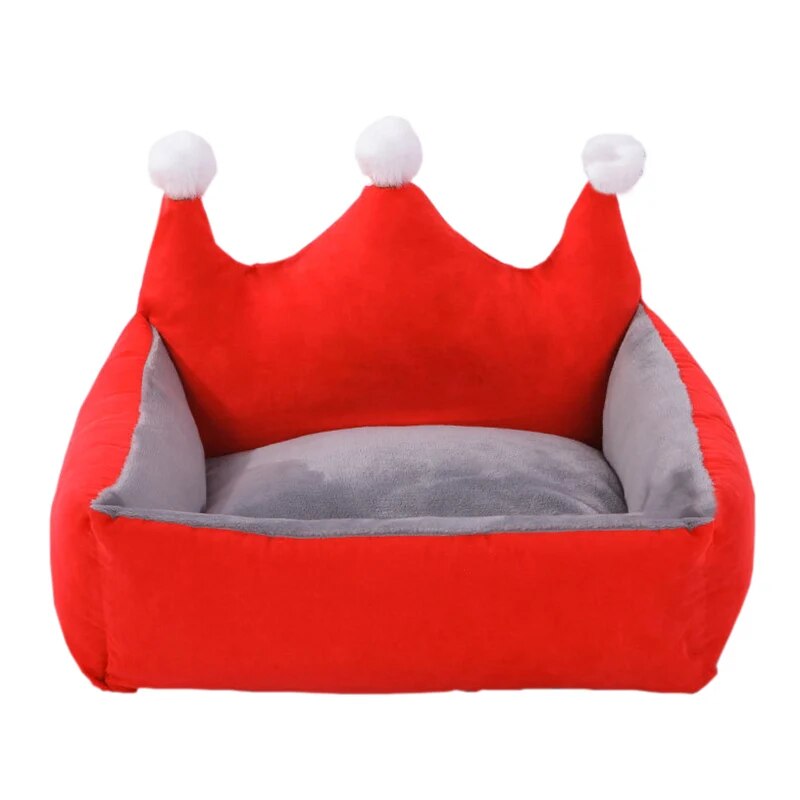 PETZZ™ Crown Dog Bed Deluxe