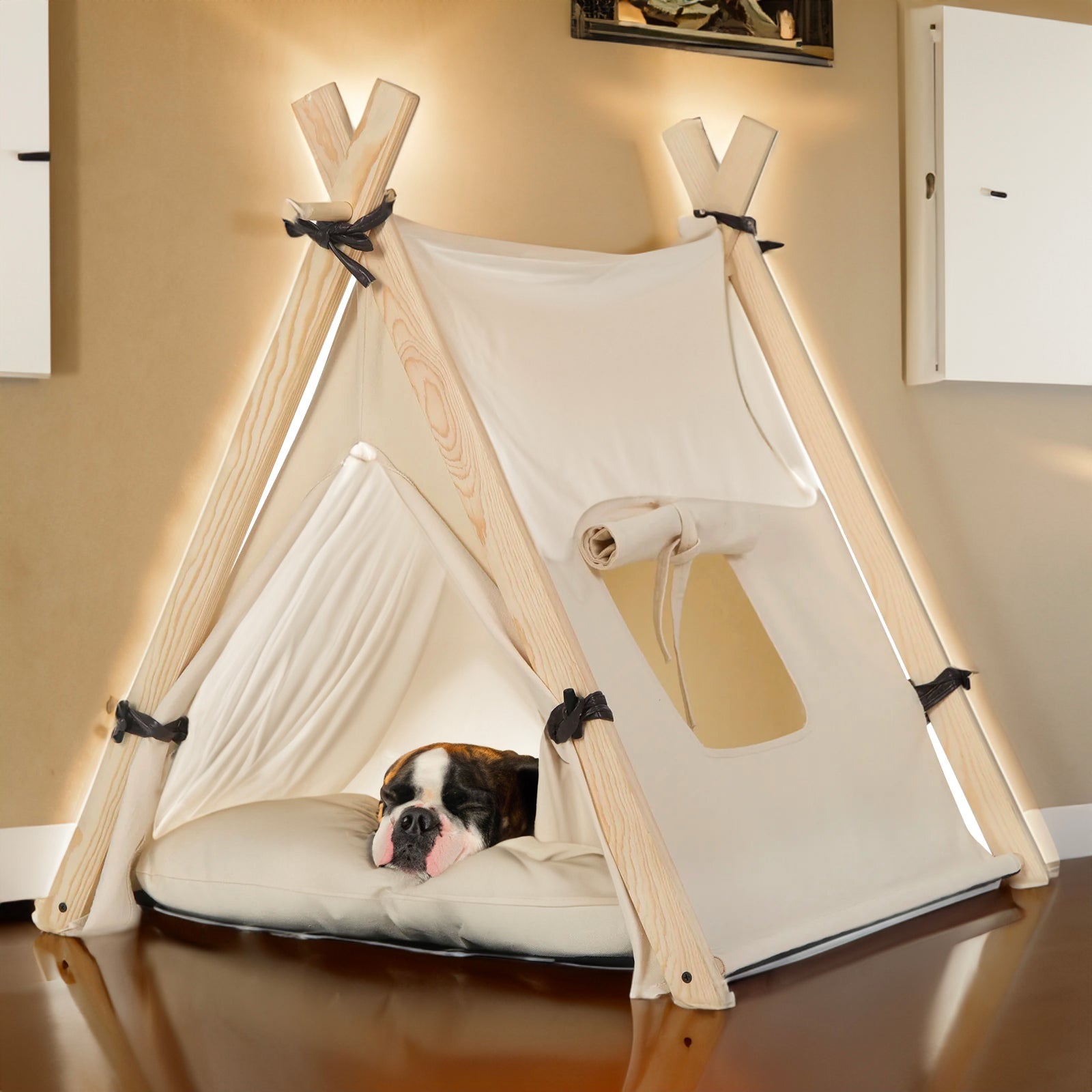 PETZZ Deluxe Tipi - Luxe Hondenhuisjes online kopen op Hondenhoek.com