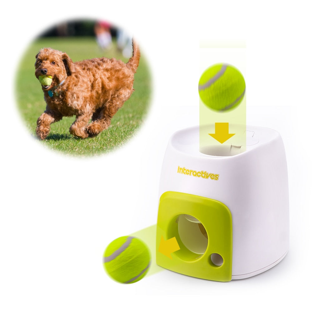 Interactieve Tennisballen Werper - Train uw Hond - Hondenhoek