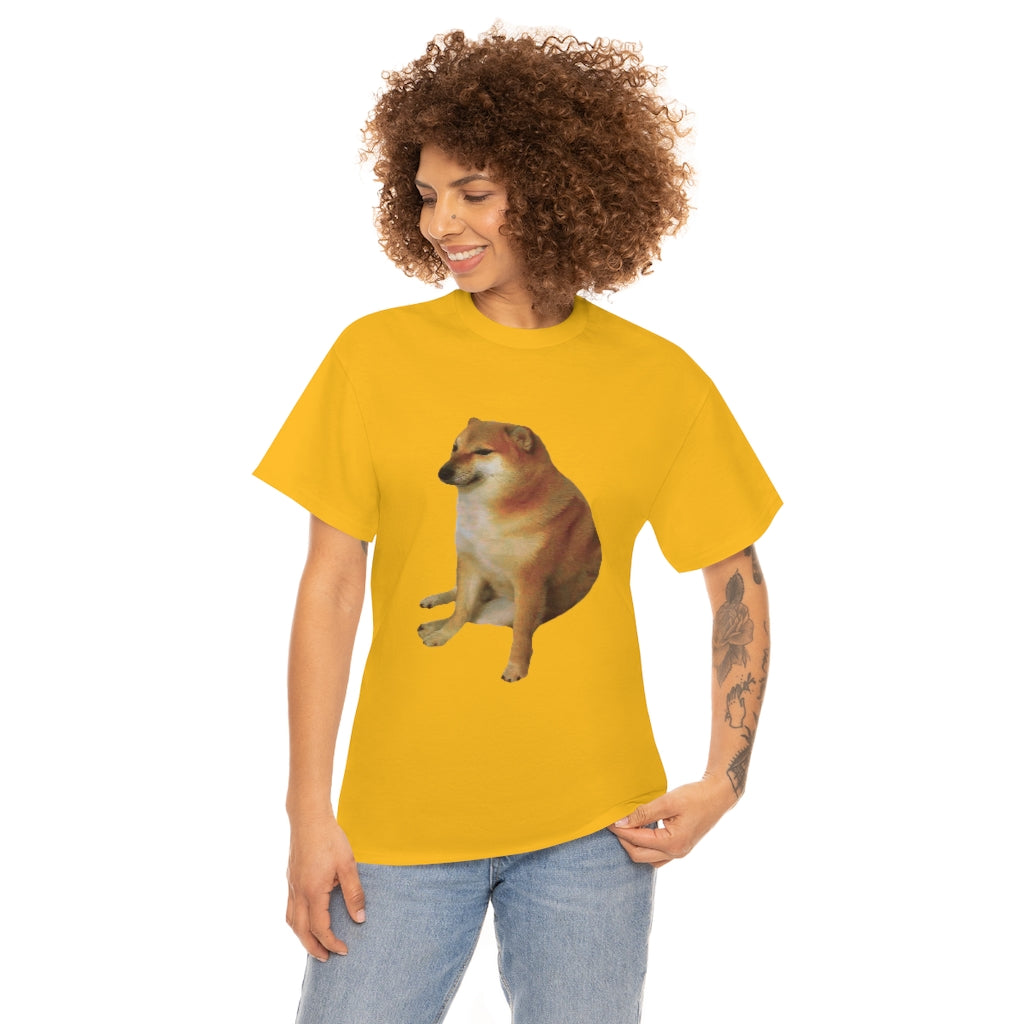 Premium Unisex Hondenprint Katoenen T-Shirt - Luchtig en Trendy