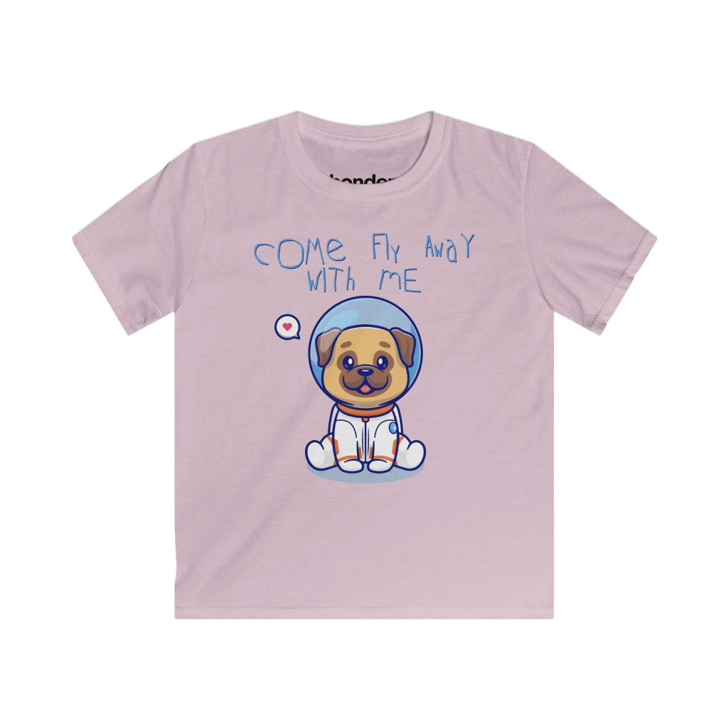 Astronaut Kinder T-Shirt - Kinderkleding met Print - Hondenhoek.com