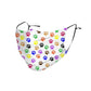 PETZZ™ Mondmasker met Hondenpootjes print