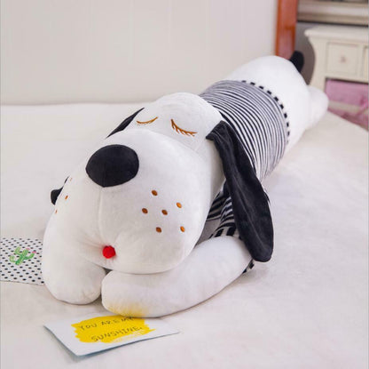 Peluche chien grandeur nature