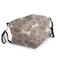 PETZZ™ Mondmasker met Hondenpootjes print