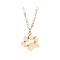 Hondenpoot Afdruk Ketting - Liefde Voor Uw Hond - Hondenhoek